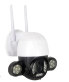 دوربین دو گوش وای فای خور ، ۳۶۰ درجه میچرخه ۹۰درجه بالا و پایین میشه،ضبط کردن همزمان صدا و تصویر،انتقال تصویر از راه دور،دید در شب رنگی،ساپورت رم تا ۱۲۸