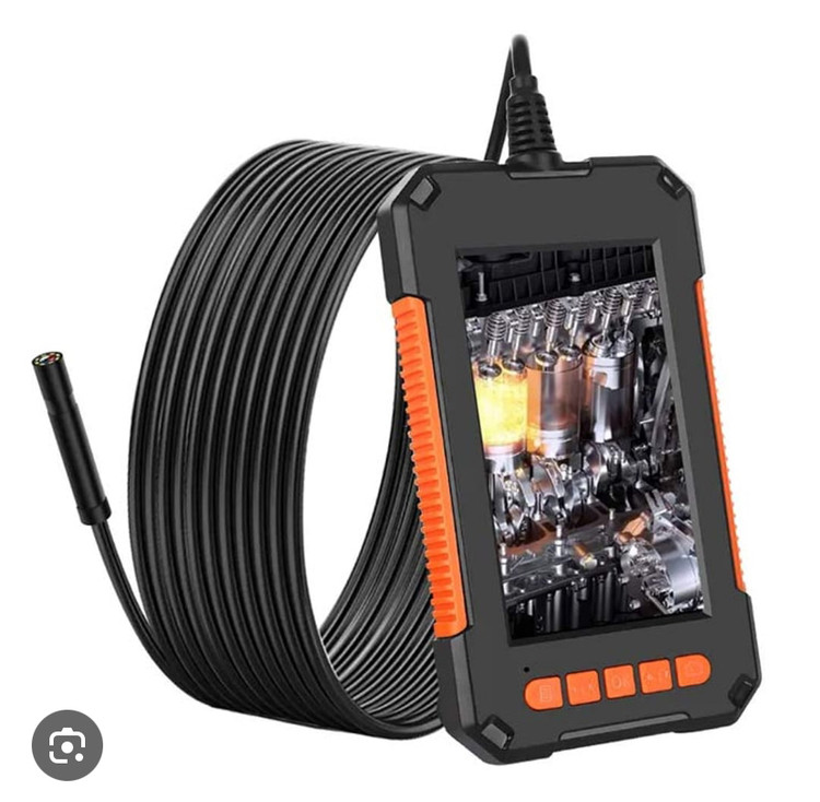 آندوسکوپی ۱۰ متری مانیتوردار رم خور، کیفیت HD،سیم سفت،۲mg